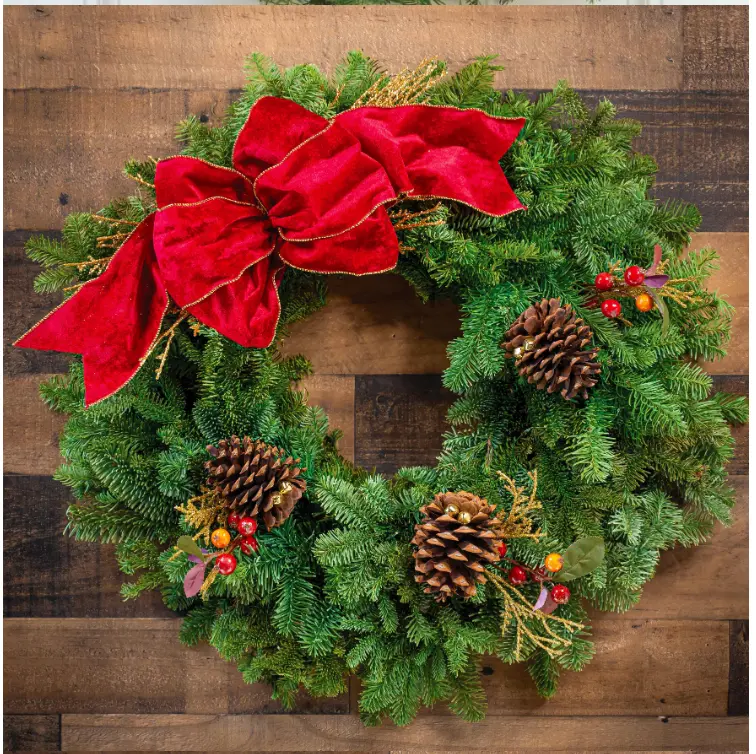 25" Cranberry Wreath
